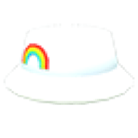 RAINBOW HEAVEN BUCKET HAT