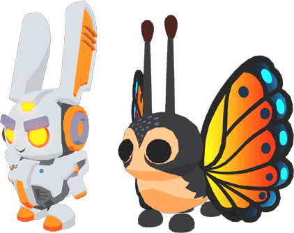 Mecha Rabbit and Mirai Moth